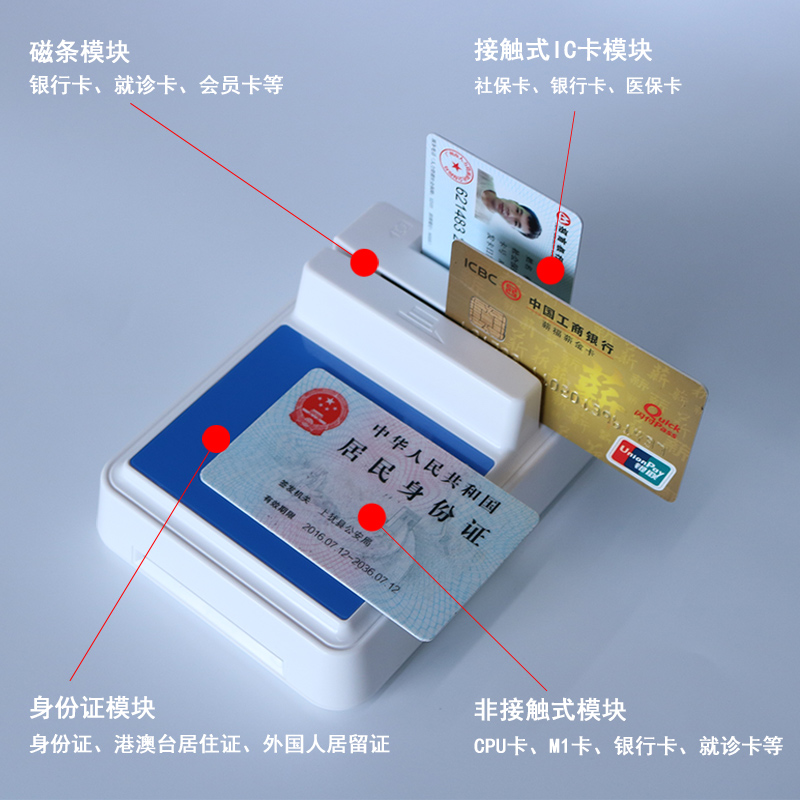 華大HD-100多功能社?？ㄗx卡器